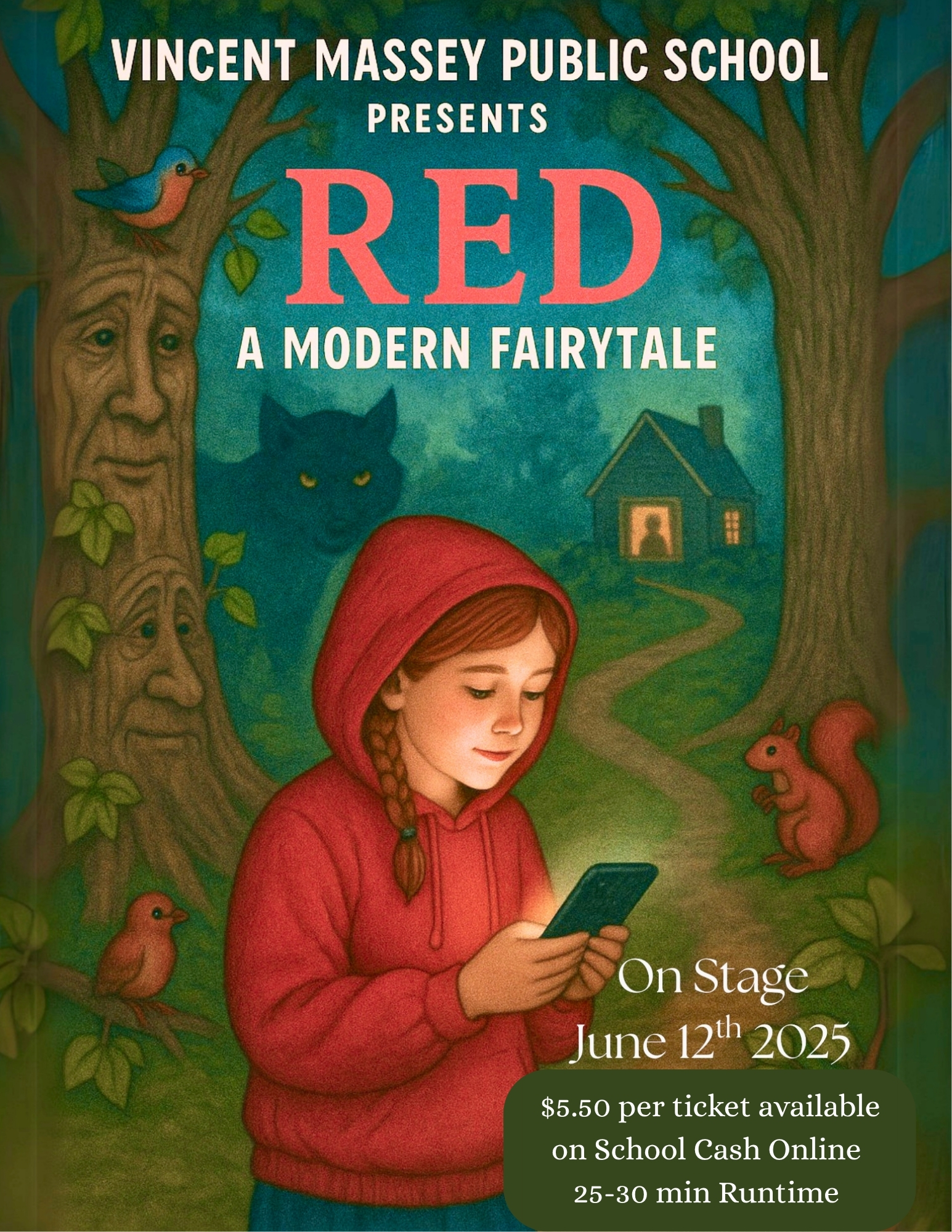 Theatre Performance - RED a Modern Fairytale